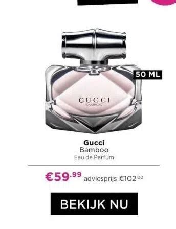 gucci bamboo aanbieding|gucci eau de parfum.